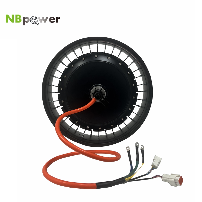 72V 5000W Hub Motor Kit - NBpower/QS273 40H 20x4/24x4/26x4 rated 72V 4000W