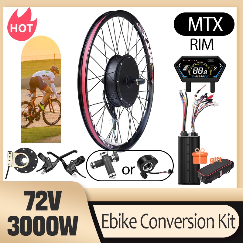 3000W MTX39 E bike Conversion  - đánh giá và giá Ebike Conversion Kit 72V 3000W