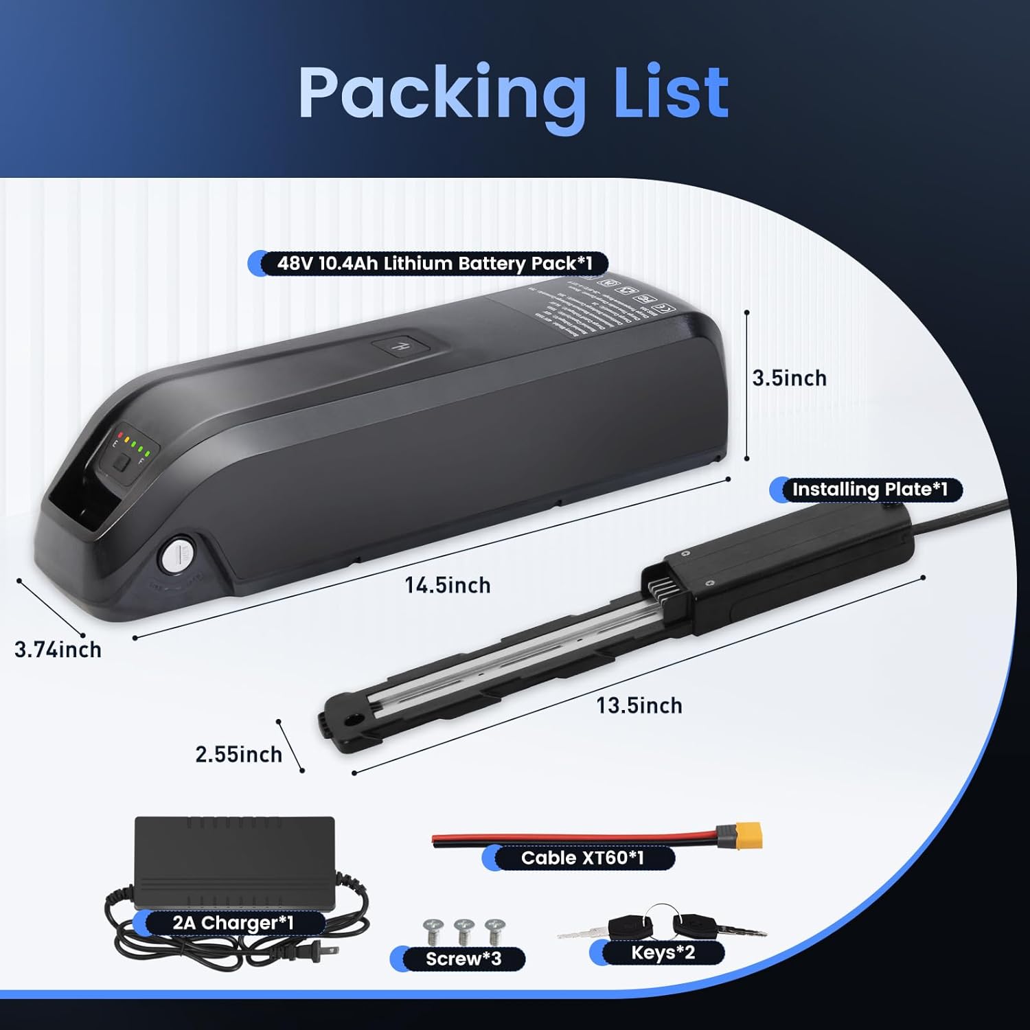 Brand New High Quality 48V 36V - đánh giá và giá Ebike Battery 48V 20Ah Hailong