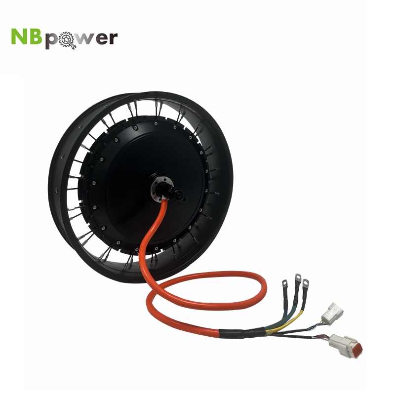 NBpower/QS273 40H 20x4/24x4/26 - đánh giá và giá 72V 5000W Hub Motor Kit